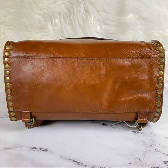 Patricia Nash Cazorla Flap Leather Backpack - Picture 11 of 12